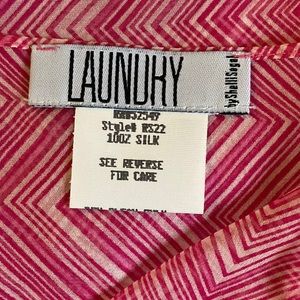 Sold at Macy’s/“Laundry” by Shelli Segal Sheer Scarf Square